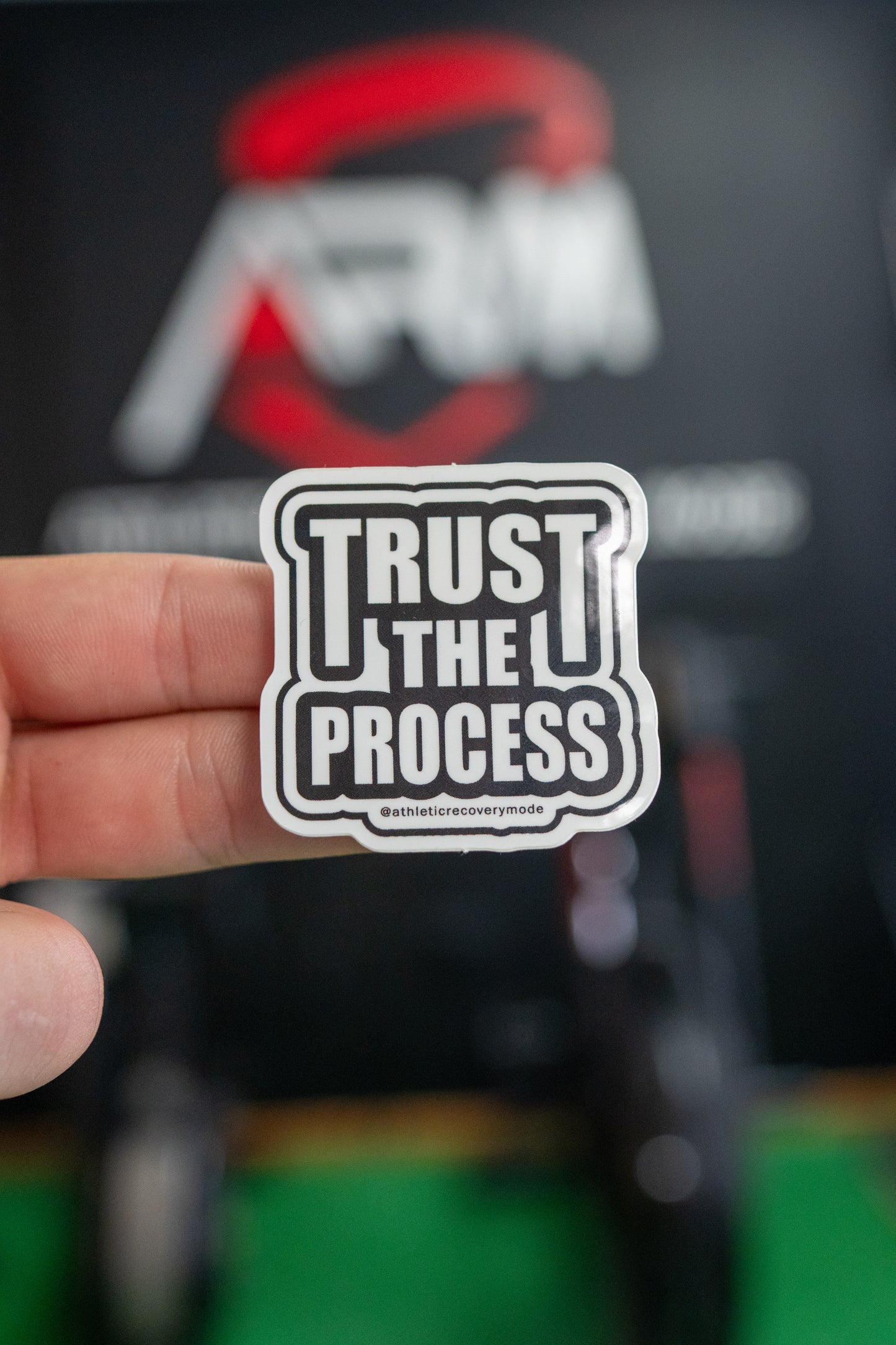 Sticker “Trust the process”