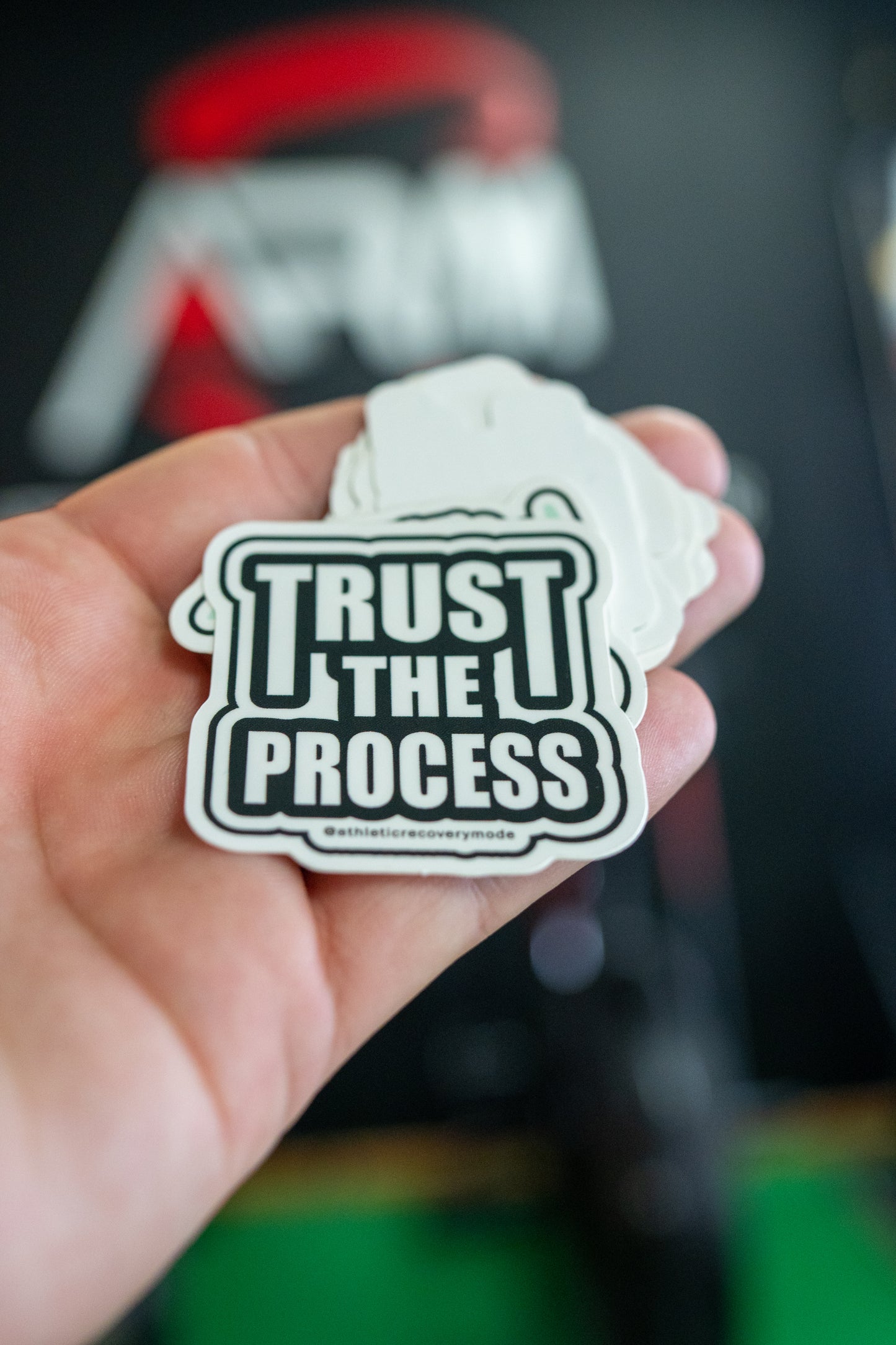 Sticker “Trust the process”