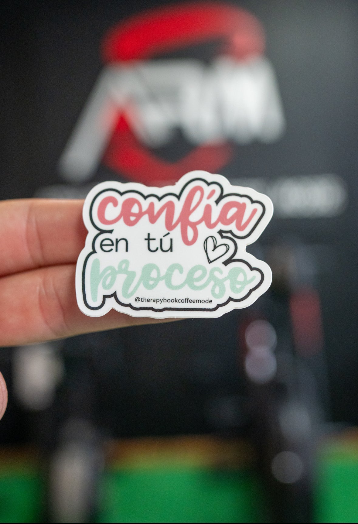 Sticker “Confía en tu proceso”
