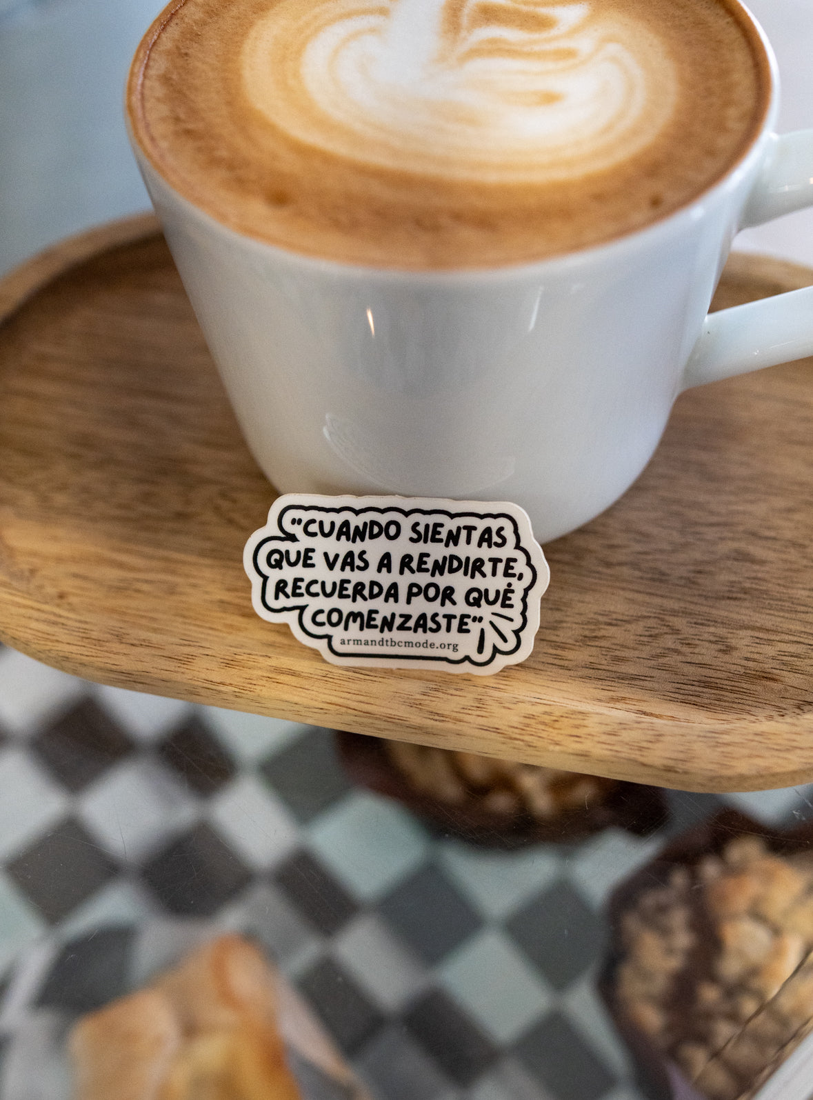 Sticker “Recuerda porqué comenzaste”