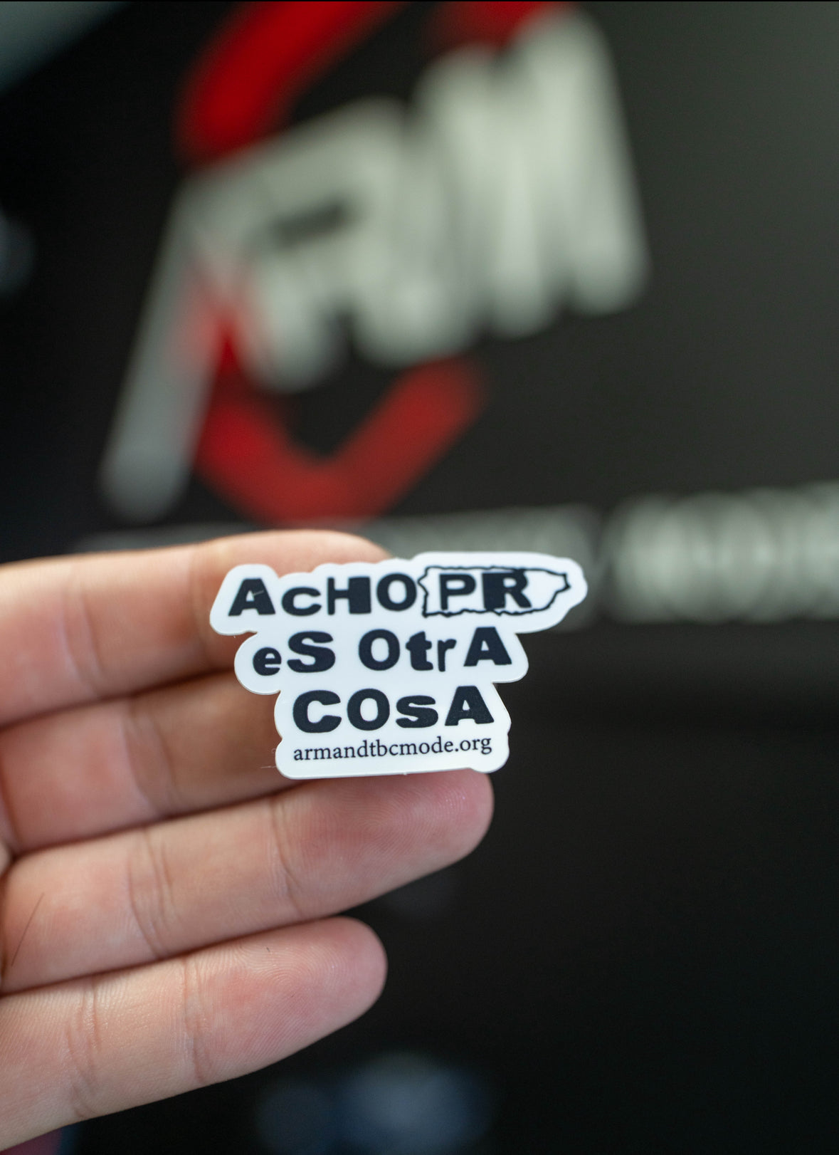 Sticker “Acho PR es otra cosa”
